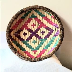 Kenyan handmade woven basket